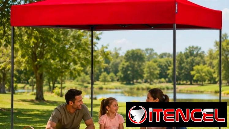 Carpas 3×3 metros 110 usd rojas mensajería disponible para toda la habana