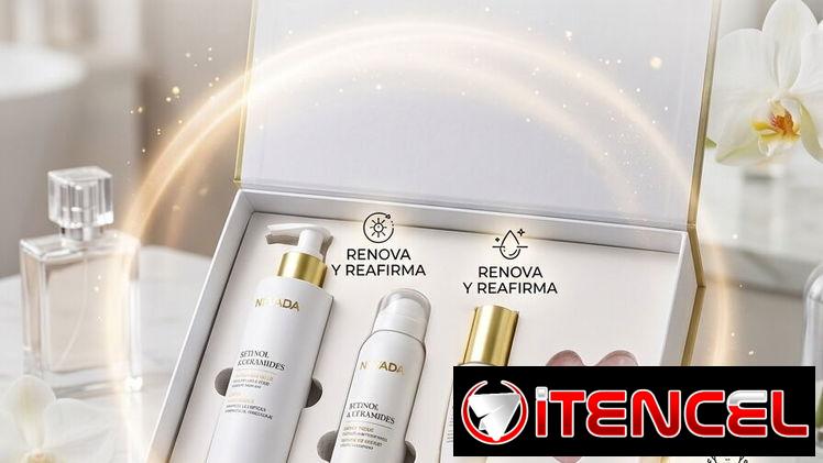 💯Set Nevada 4pzas Retinol y Ceramidas para el cuidado del rostro💯