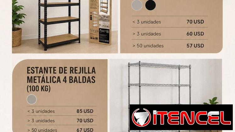 Estanterías y muebles