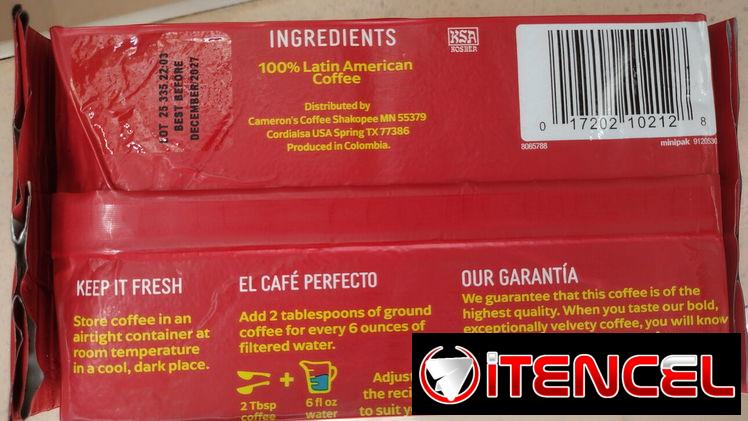 Café Espresso colombiano
