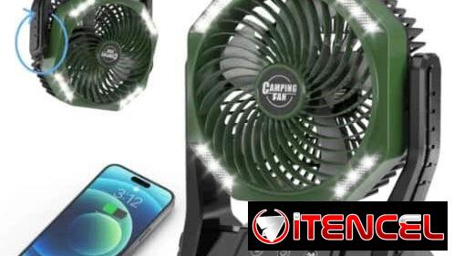 Ventilador recargable