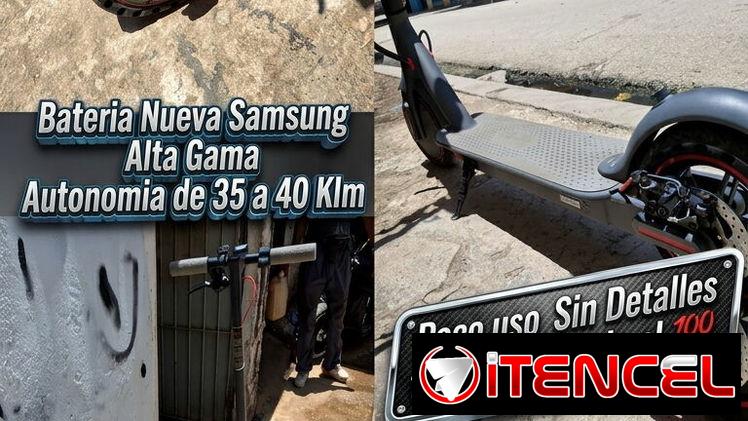 ¡Basta de caminar y de gastar en gasolina! 🛴💨 ​Se vende este potente patinete eléctrico, ideal para comerte las calles