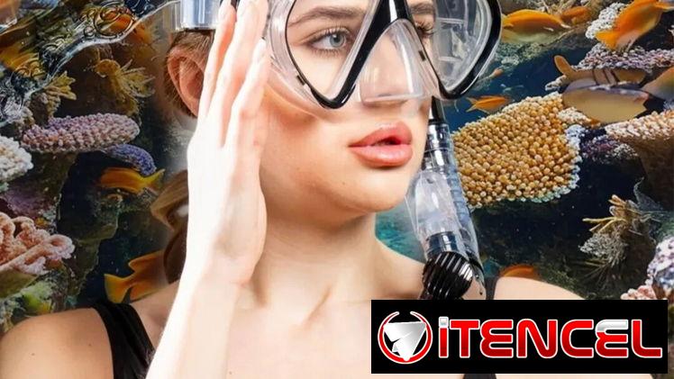 Máscara y Snorkel p/ bucear/ adultos