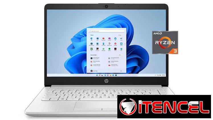 LAPTOP 🎁NUEVA🎁📦CAJA, HP (14-dk1032wm), 14″ FHD IPS, AMD Ryzen 3 3250U, 4GB RAM, Radeon, 128GB SSD