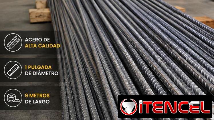 Cabilla de 5/8 y de 1 pulgada y cemento