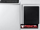 Lavadora y secadora Samsung WA52DG5400AW + DVG52DG5400W blancas (a gas)