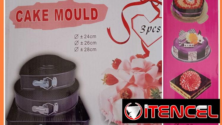 Moldes para cake desmontables