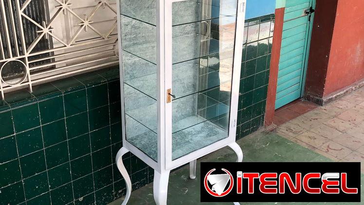 ⚜️ Vitrina antigua restaurada • Entrega incluida 🚛