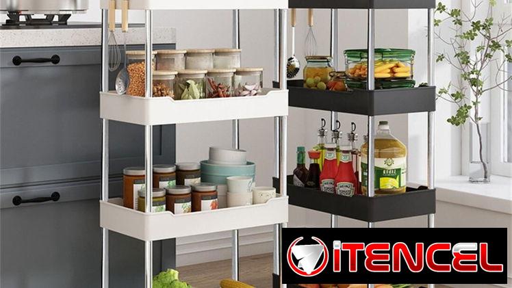 Organizador Multifuncional con ruedas / Carrito con ruedas de 4 niveles tg25*
