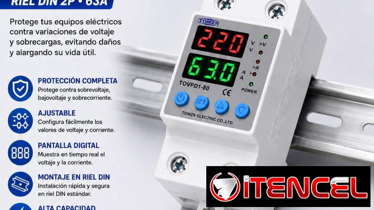 Protector de voltaje y amperaje