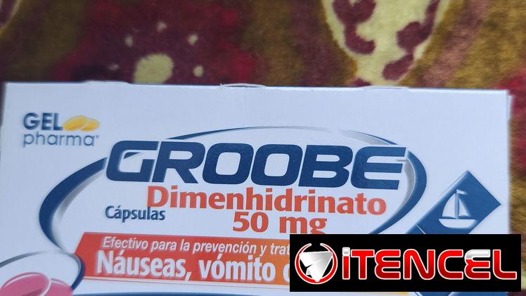 Dimenhidranato Gravinol de 50 mg