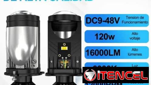 Bombillos Led H4 lupas