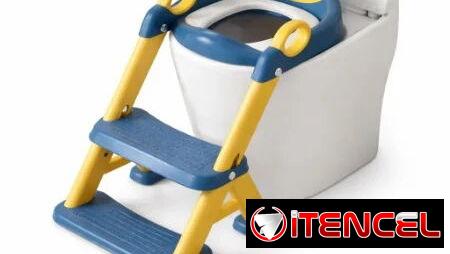 ESCALERA CON ASIENTO REDUCTOS DE INODORO INFANTIL