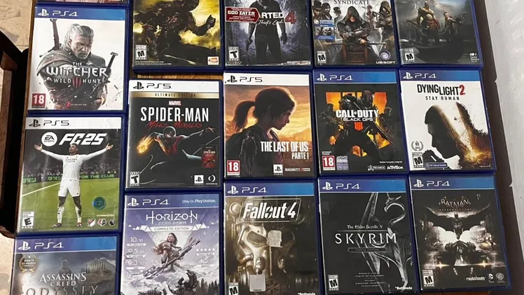 Juegos de ps4 vendo o cambio