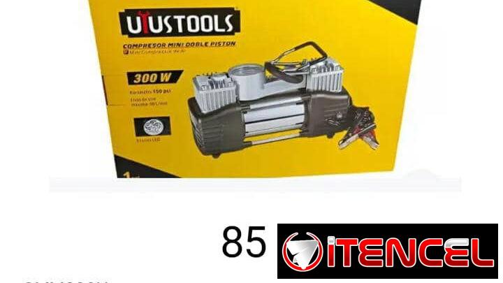 Mini compresor para auto de 300W