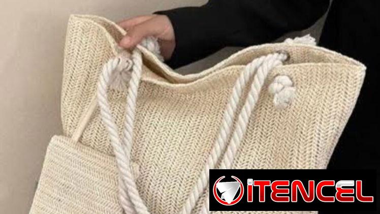 CARTERA DE PLAYA CON MONEDERO