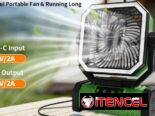 Ventilador rechargeable 20000