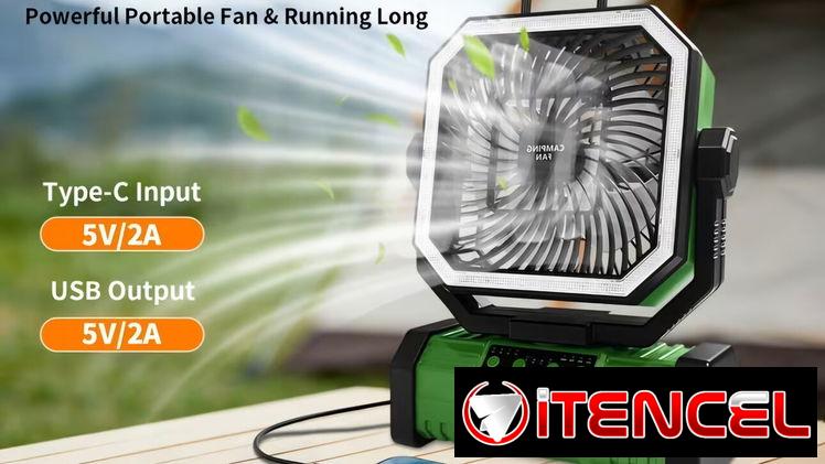 Ventilador rechargeable 20000