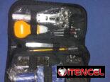 Equipo de arreglar reloj
