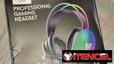GANGA🉐NUEVOS AUDIFONOS RGB GAMER, EN BLANCO Y NEGRO.CON TRANSPORTE INCLUIDO
