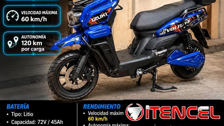 Moto Eléctrica Izuki🔥🔥🔥