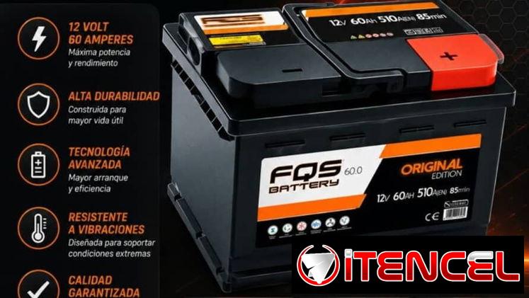 Batería de 12 volt 60 amperes