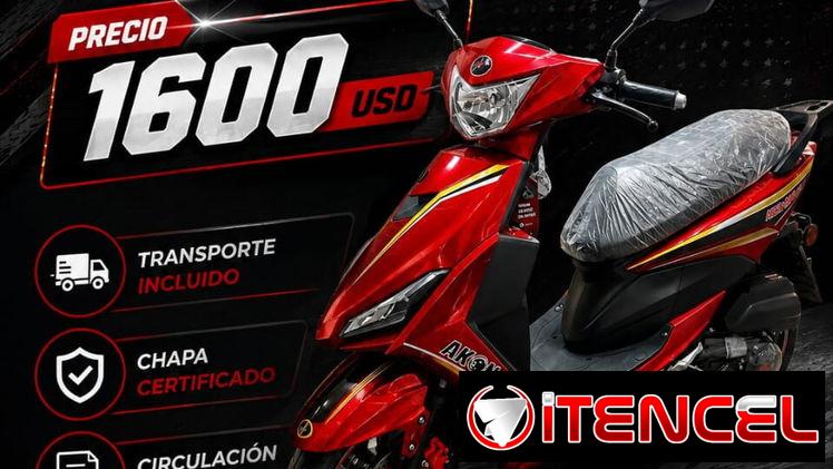 Moto automática Akon 150