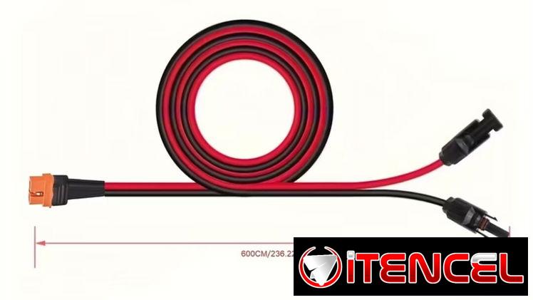 Cable Original XT60i para ecoflow 6 metros