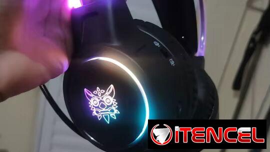 GANGA🉐NUEVOS AUDIFONOS RGB GAMER, EN BLANCO Y NEGRO.CON TRANSPORTE INCLUIDO