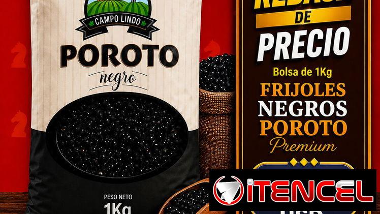 FRIJOLES NEGROS POROTO