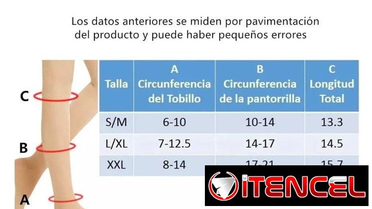 MEDIAS DE COMPRESIÓN. Tallas S-M y L-XL