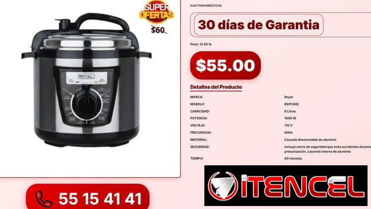 OLLA REINA ROYAL ANALOGICA 6L VPT-0211