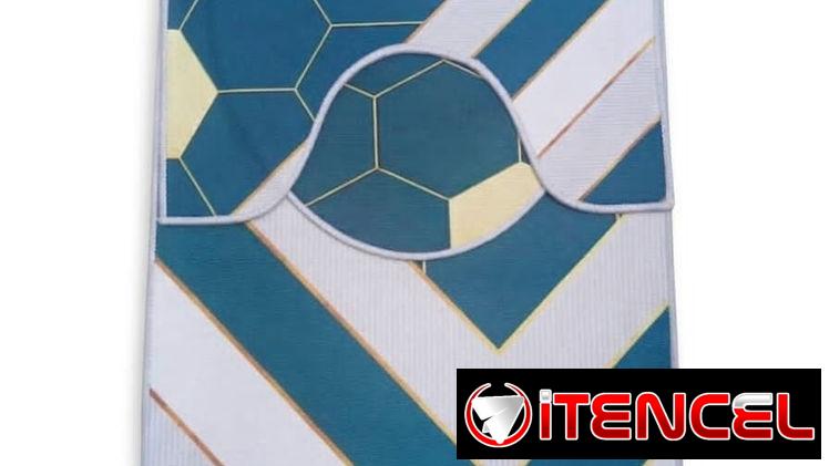 Set de 3 alfombras de baño en 3500cup