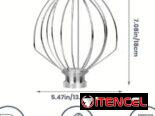 Globos de mezcladora , respuesto de merenguera