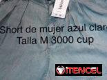 Vestidos de mujer  color  veiz  marca HM tallaXL. Shor  de mujer  azul  claro  talla M.