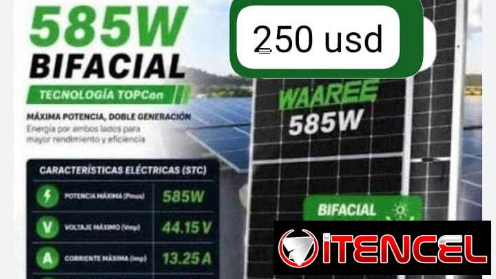 PANEL SOLAR BIFACIAL