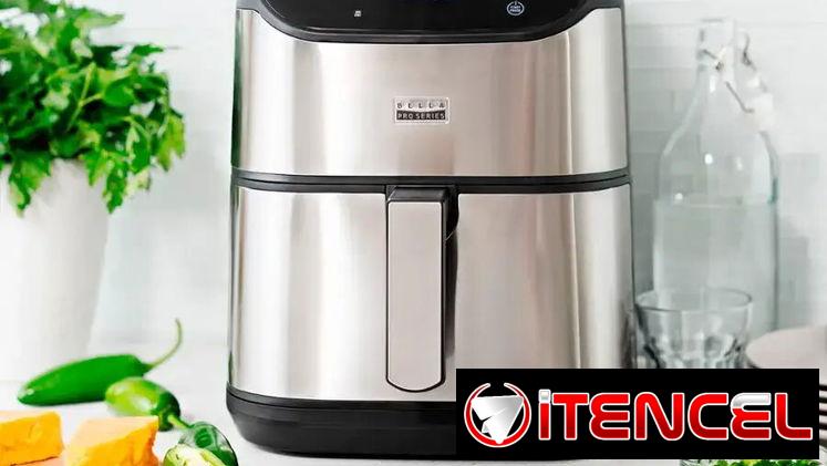 Freidora de Aire Bella PRO 6QT Acero Inoxidable con Pantalla Táctil