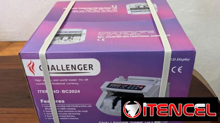 Contadora de billetes digital marca Challenger