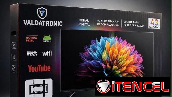 SMART TV 43 pulgadas VALDATRONIC