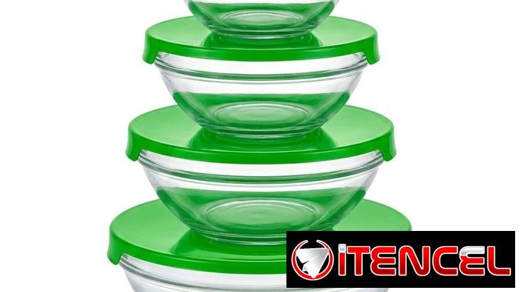 Set de 5 pozuelos de cristal en 3500 cup