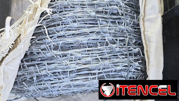 Rollos de alambre púa galvanizado