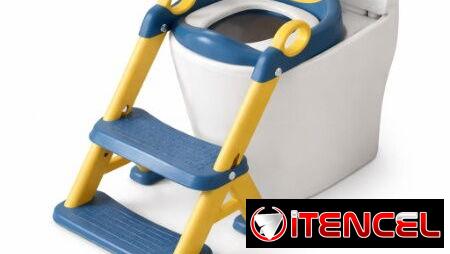 ESCALERA CON ASIENTO REDUCTOS DE INODORO INFANTIL NUEVAS!!!