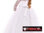 Vestido blanco para niña de 10-12 años SHEIN