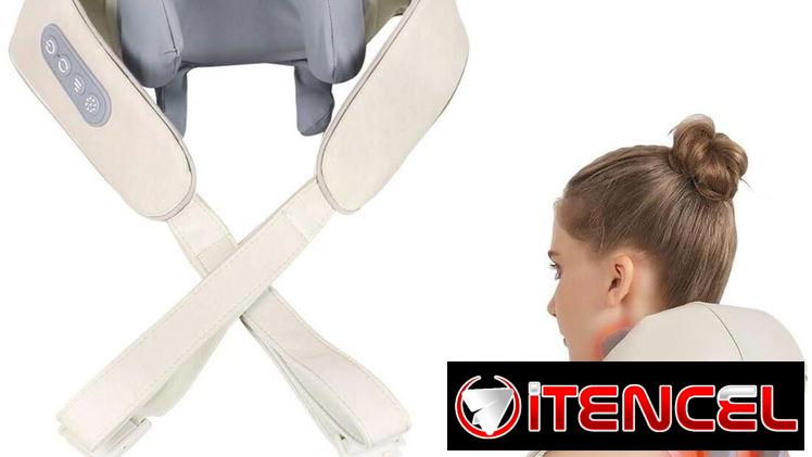 Masajeador de cervical recargable. Da masaje profesional y sin salir de casa