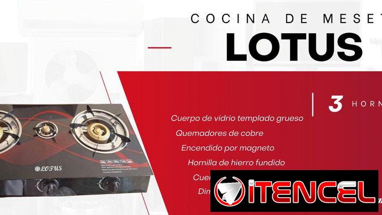 cocina de meseta lotus