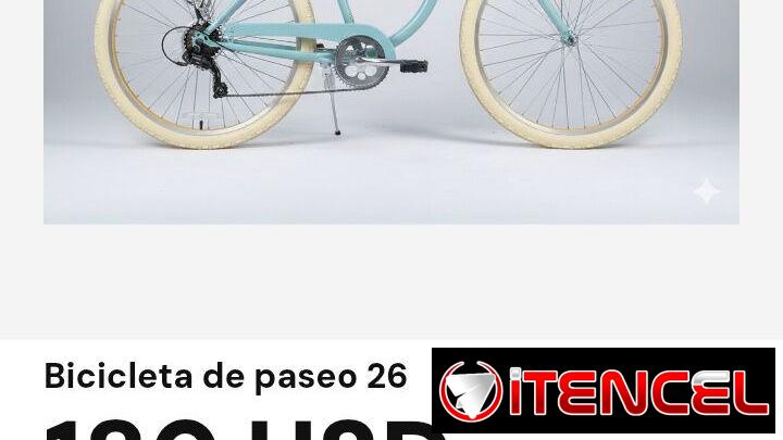 🔥 Bicicleta de paseo 26 – Nuevo en Caja 📦