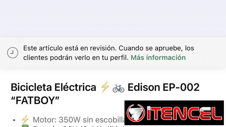 Bicicleta Eléctrica “FATBOY” Edison EP-002