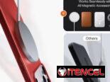 Magnetic Slim-Fit Case para iPhone 17 Pro Max – Red | videojuegoshabana.com