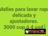 Mallas de lavado, para ropa delicada y ajustadores.