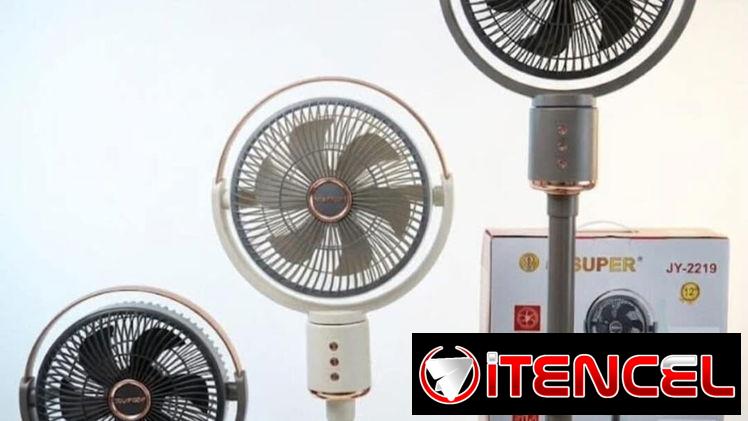 Ventilador recargable JYSUPER